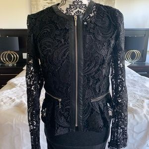 Black INC lace jacket